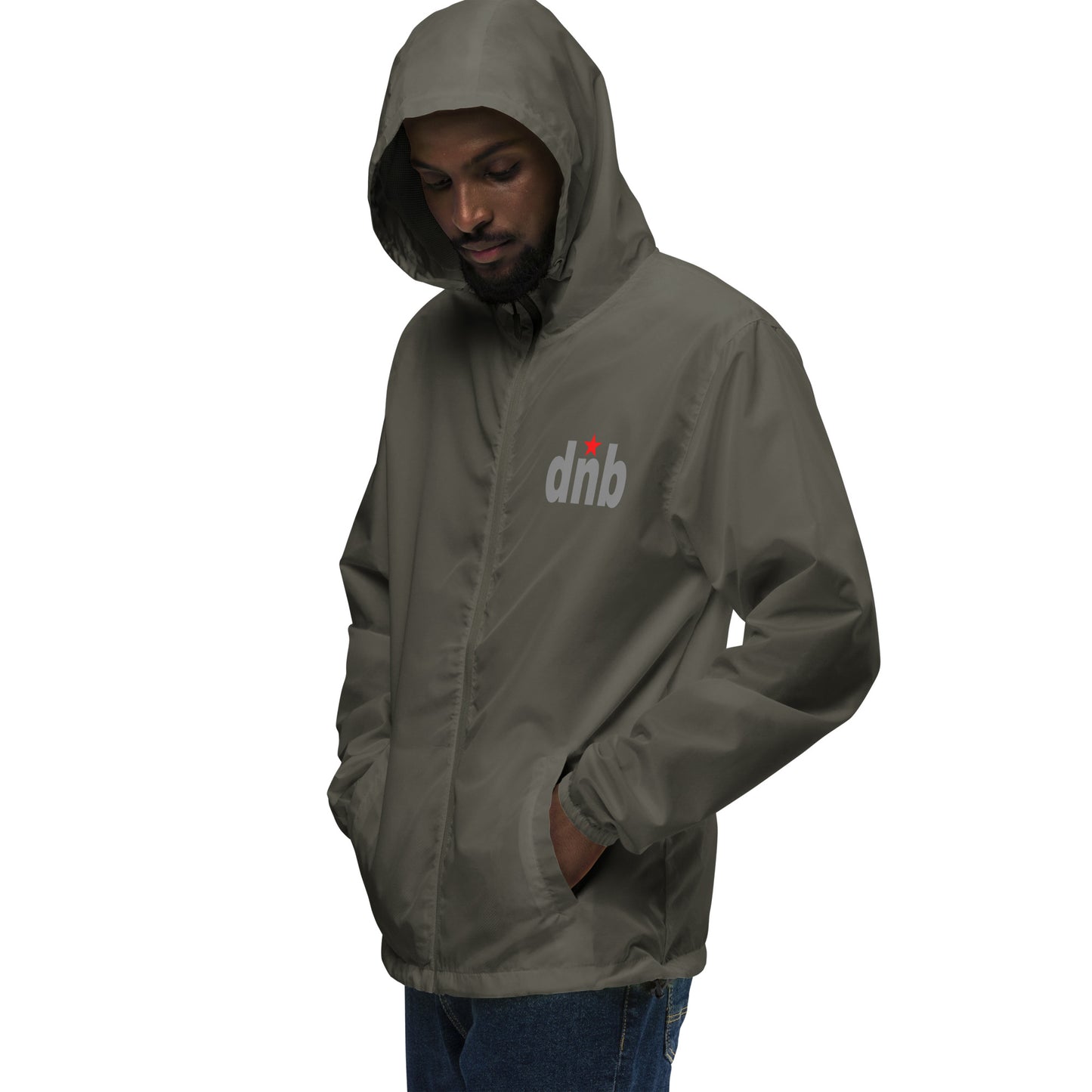 DNB Lightweight Zip-Up Windbreaker – Streetwear Edition