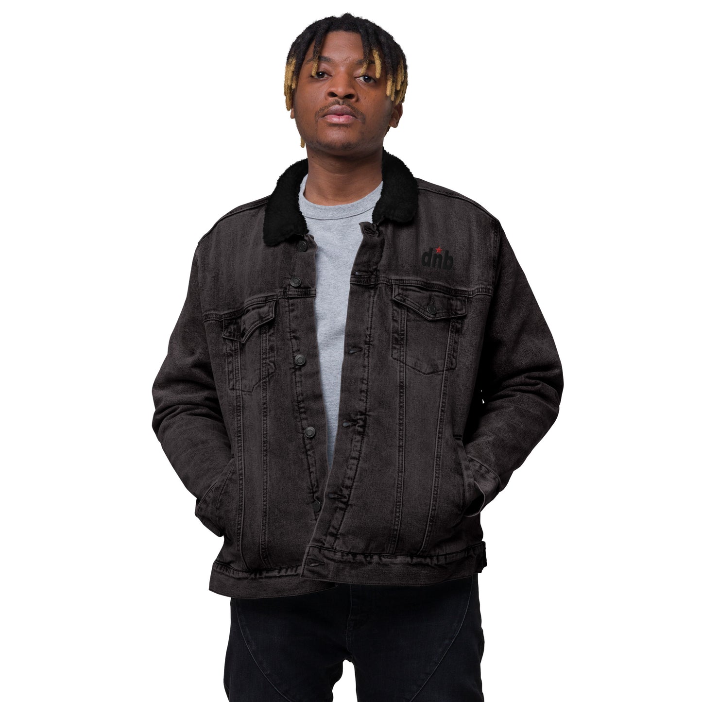 DNB Denim Sherpa Jacket - Streetwear Essential