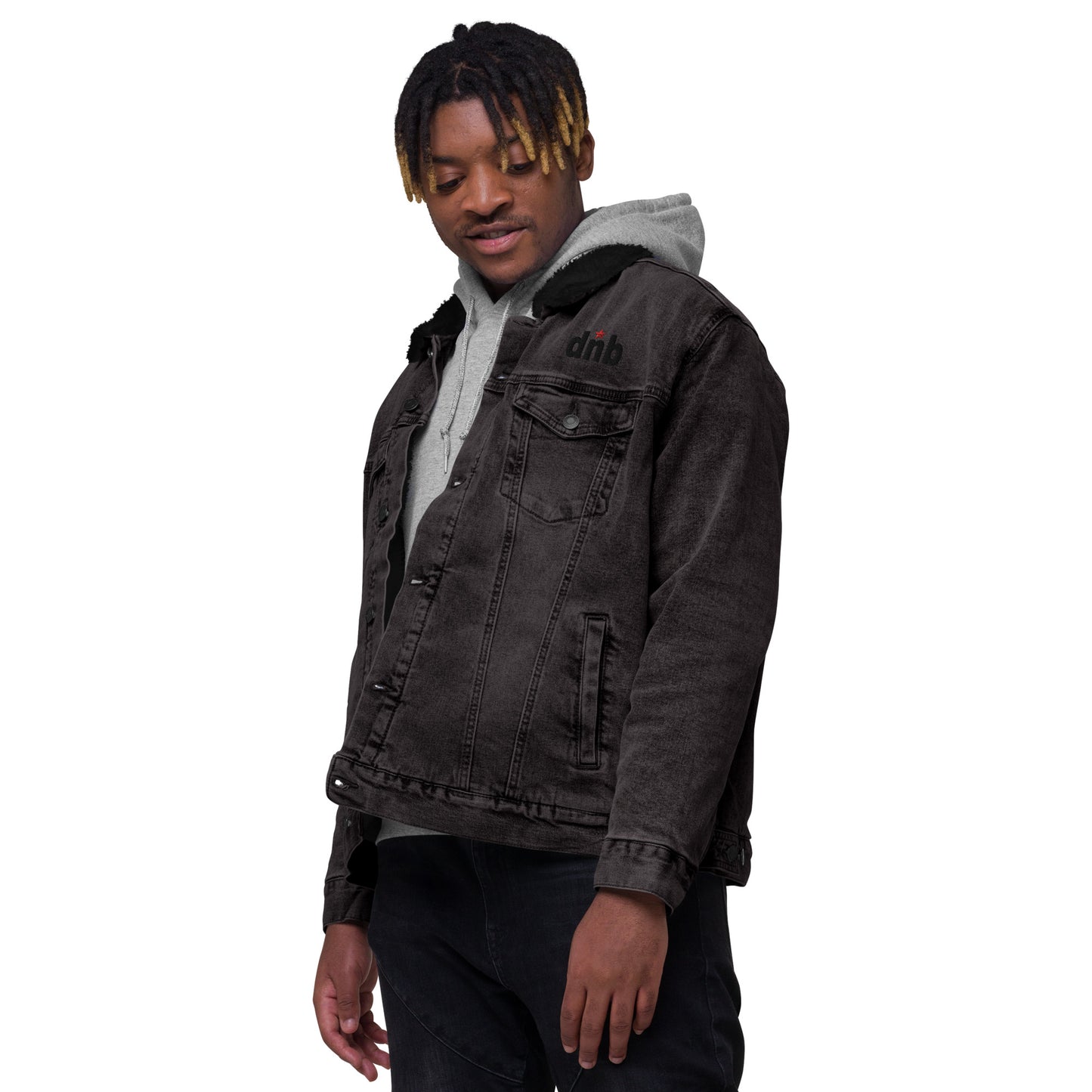 DNB Denim Sherpa Jacket - Streetwear Essential