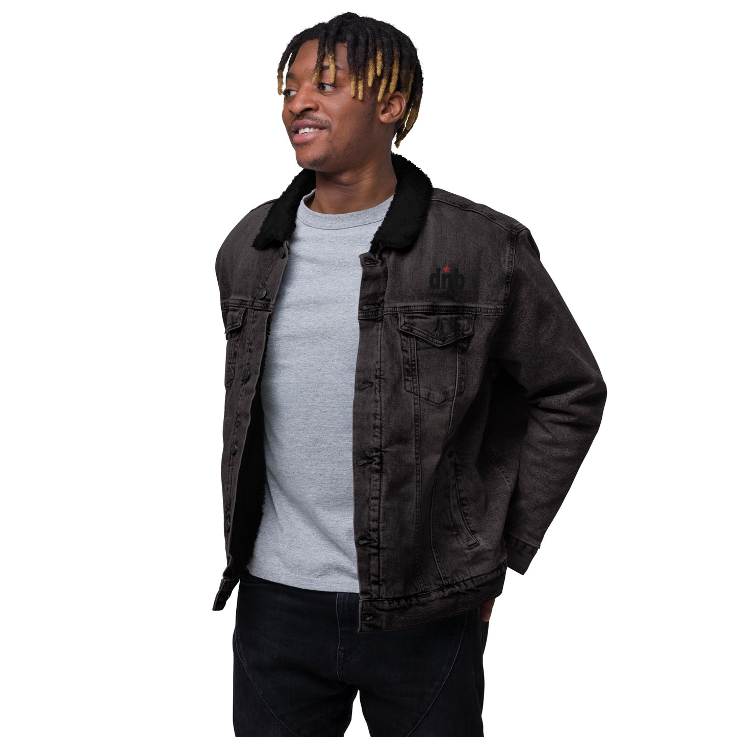 DNB Denim Sherpa Jacket - Streetwear Essential