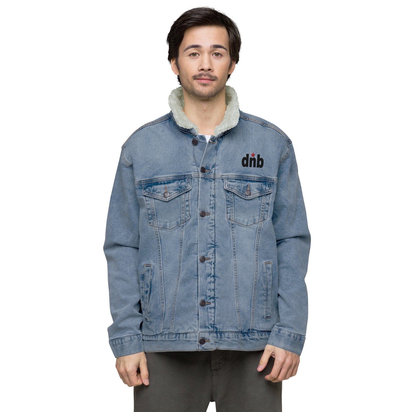 DNB Denim Sherpa Jacket - Streetwear Essential