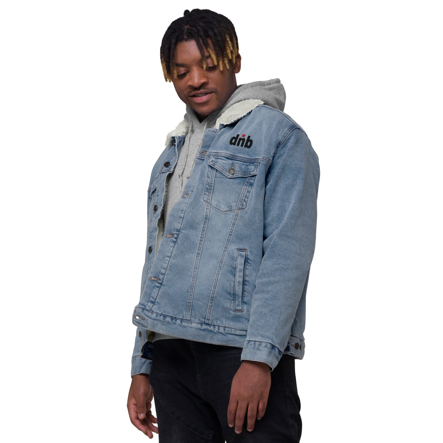 DNB Denim Sherpa Jacket - Streetwear Essential