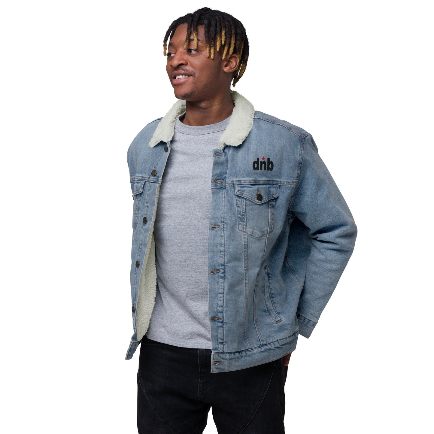 DNB Denim Sherpa Jacket - Streetwear Essential