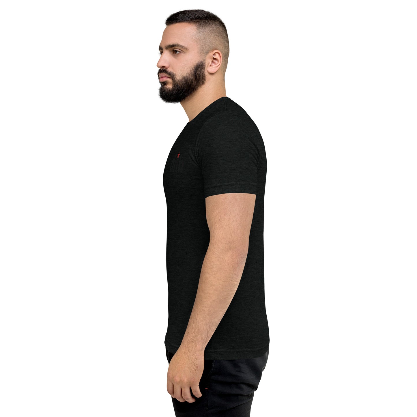 DNB Apparel Streetwear Short Sleeve T-Shirt – Black & Red