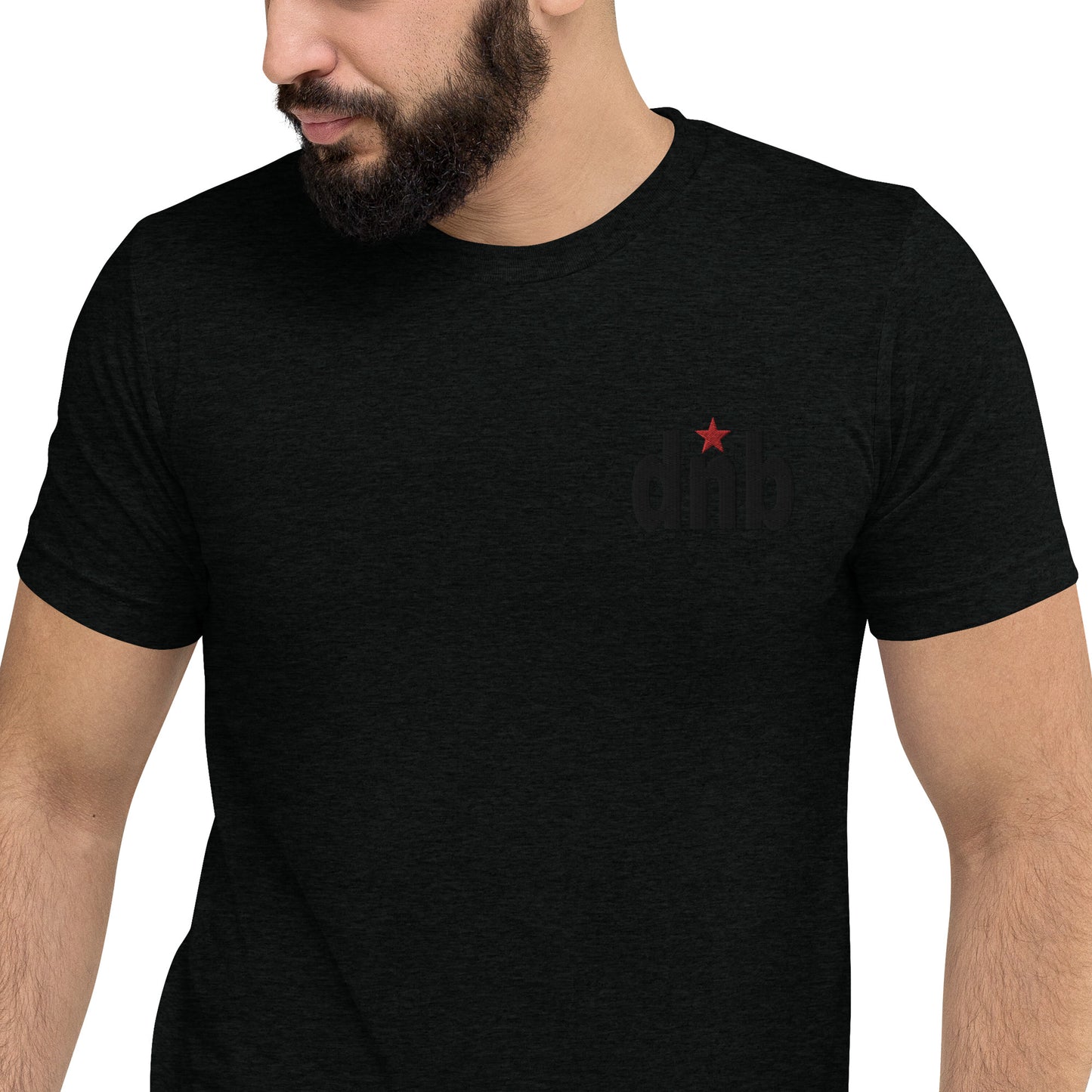 DNB Apparel Streetwear Short Sleeve T-Shirt – Black & Red